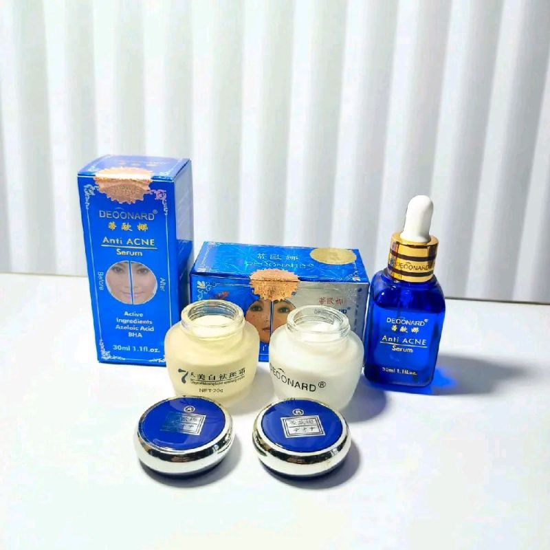 CREAM DEOONARD BIRU SET + SERUM DEOONARD ORIGINAL