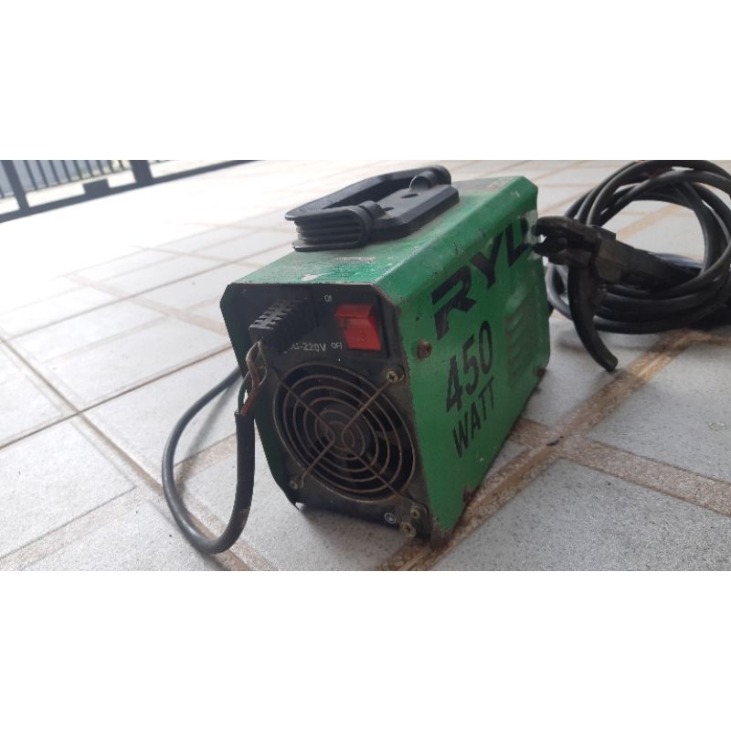 Mesin Las Ryu 450 watt bekas pakai