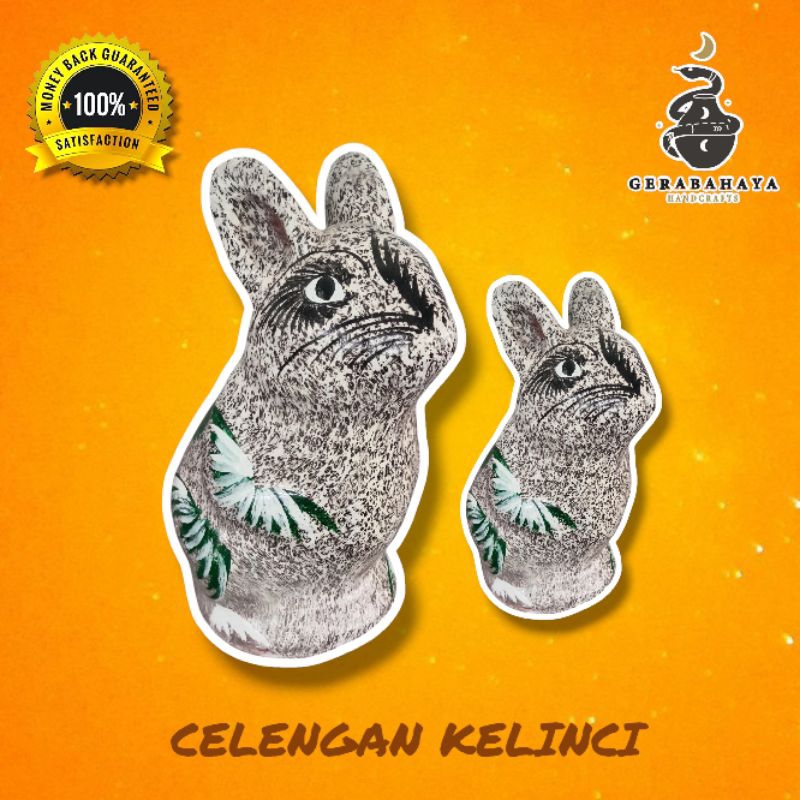 CELENGAN KELINCI GERABAH TANAH LIAT