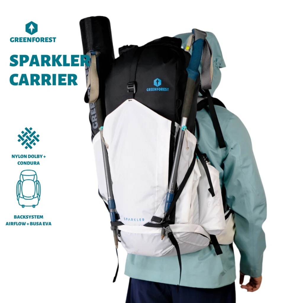 Greenforest Sparkler Carrier Lightweight 50L Free Raincover