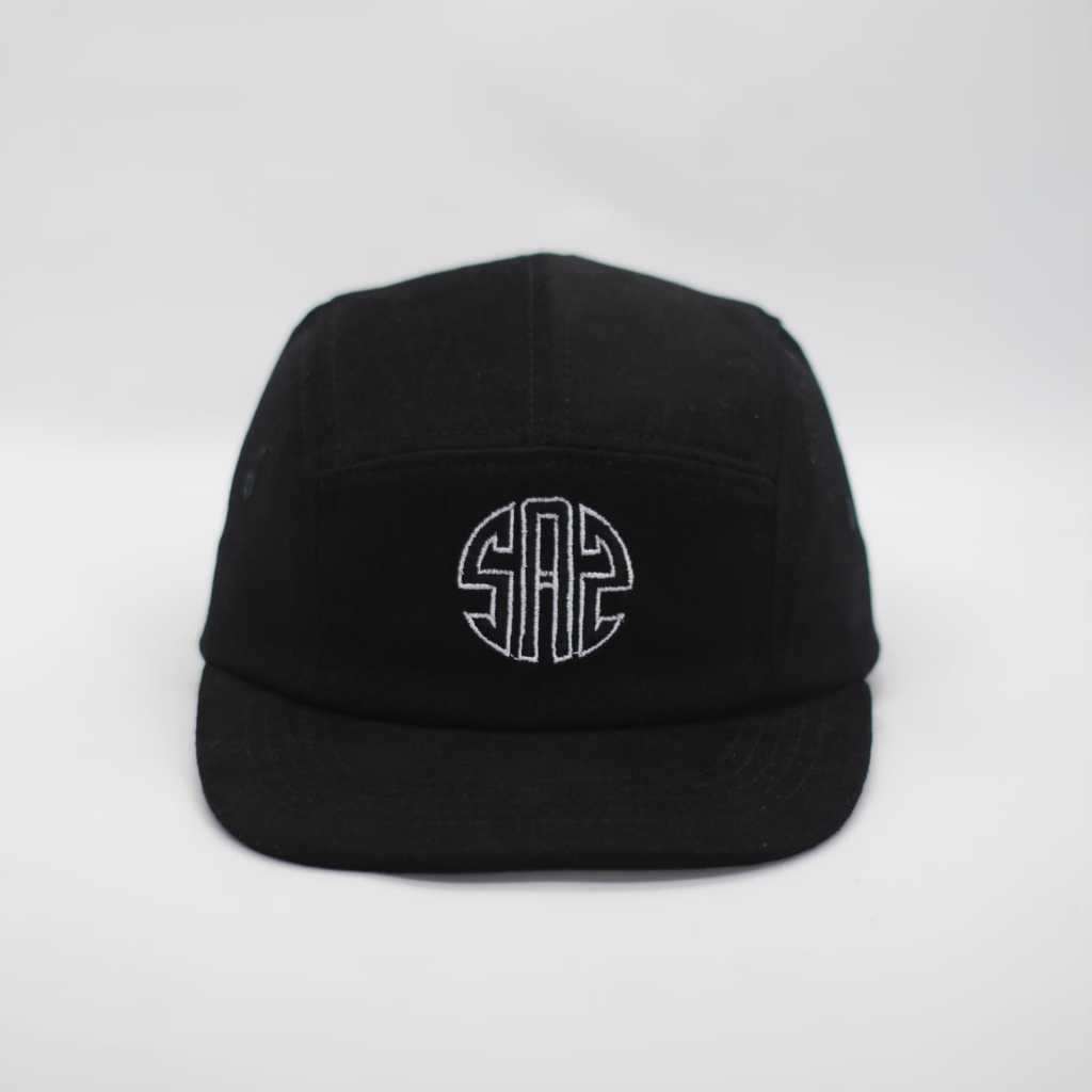 Topi Pria 5 Panel Distro Oiginal Topi Lima Panel Pria Dewasa Topi Classic Logo Bordir  (2)