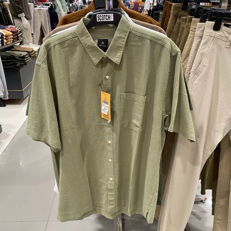 Scotch & co kemeja pria original