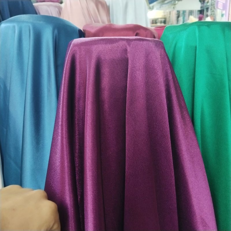 Kain Yamaha Silk Polos Premium/Kain-meteran
