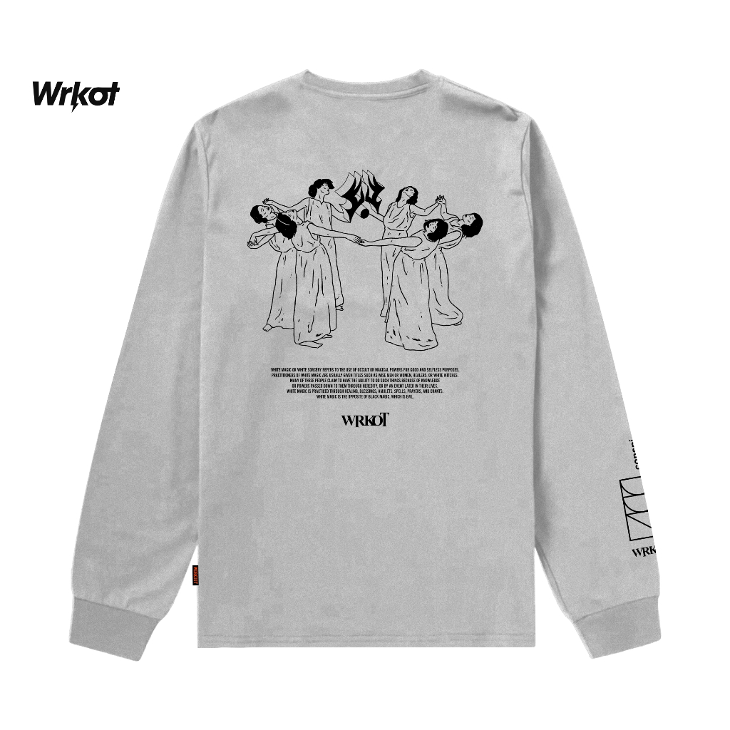 Workout Streetwear (Bisa Cod) Longsleeve baju Kaos Lengan Panjang WITC