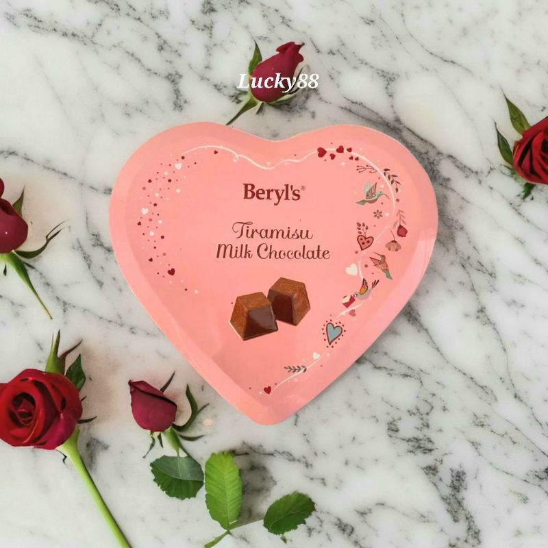 

Beryl's tiramisu milk chocolate valentine limited edition 80gr