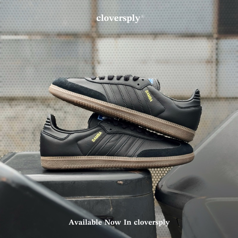 ADIDAS ORIGINALS SAMBA OG LEATHER FULL BLACK