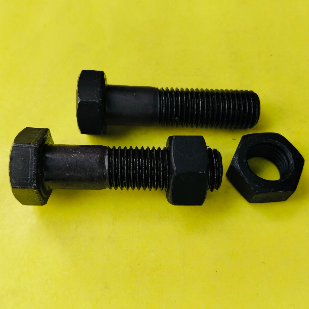 BAUT BAJA HTB 8.8 M20 X 80 HALF DRAT / BAUT 30 KUNCI 30 / BAUD HALF DRAT 30 / BAUT BAJA M20 X 80 HIT