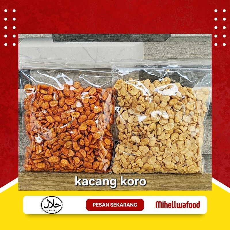 

Kacang koro rasa balado rasa asin 250 gram
