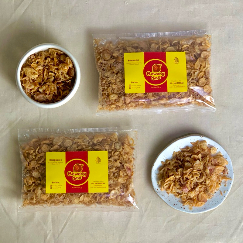 

Bawang Merah Goreng - Bawang Goreng - Produk Rumahan - Jogja - Bawang Sae