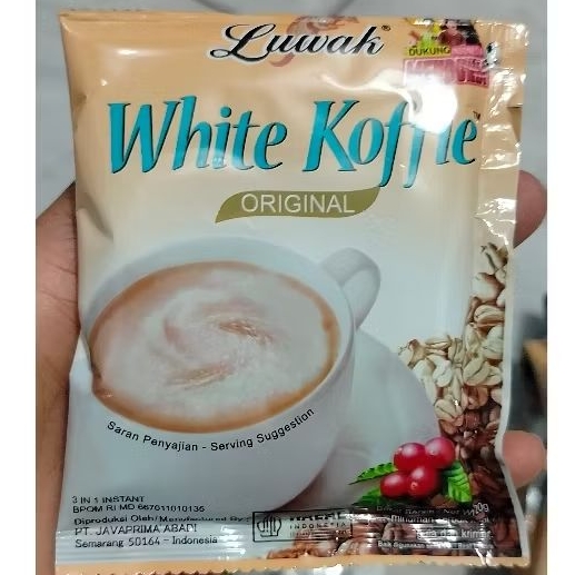 

Luwak White Koffie Minuman Kopi Instan 1Renceng Isi 10 Sachet