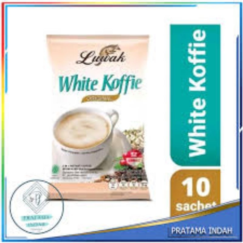 

Luwak White Coffee 20 gr isi 10
