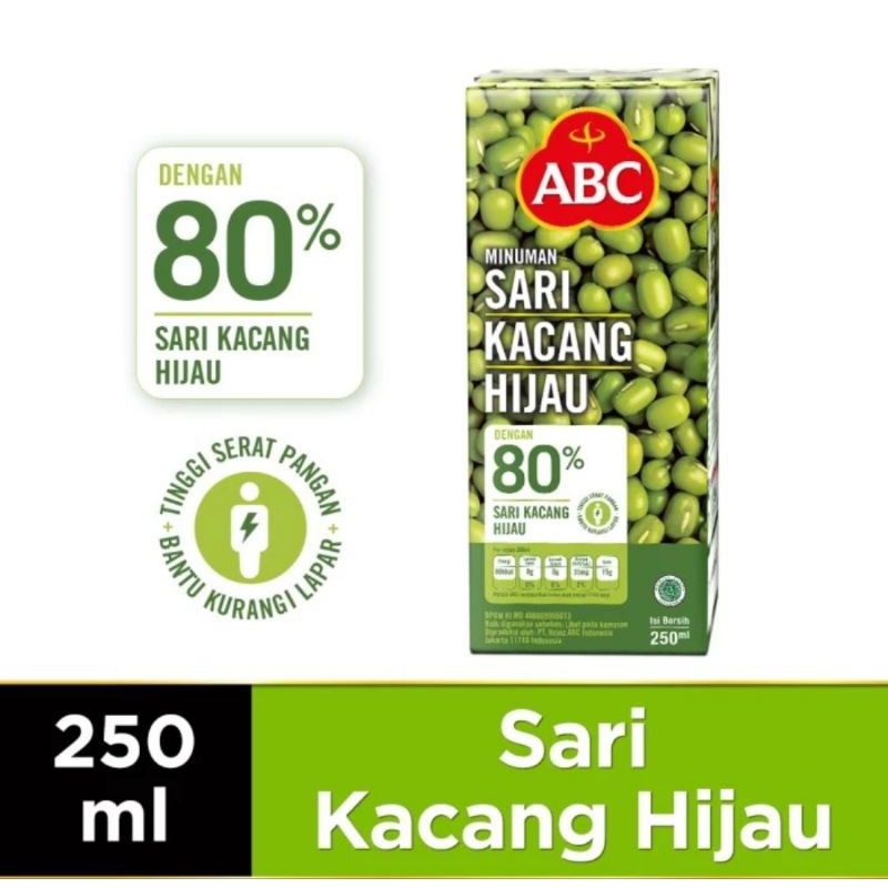 

ABC Sari Kacang Hijau 250ml