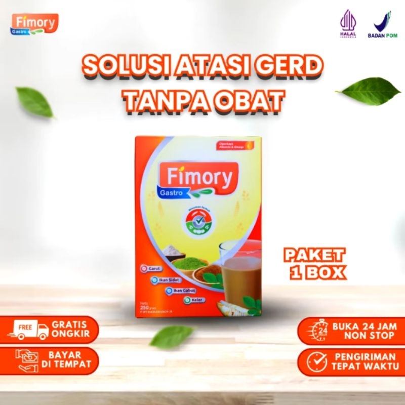 

Fimory Gastro 250gr Original 100% | Menyembuhkan Asam Lambung, Maag, Gerd. Dll