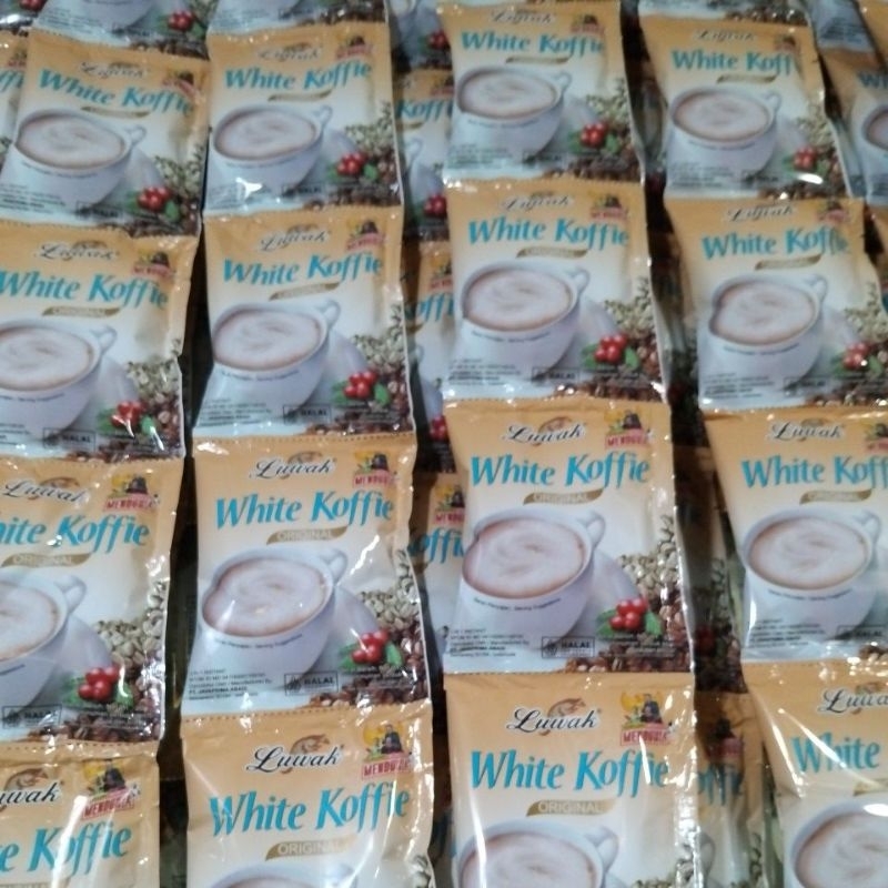 

Kopi luwak white coffe original 20g Renceng ( isi 10 )