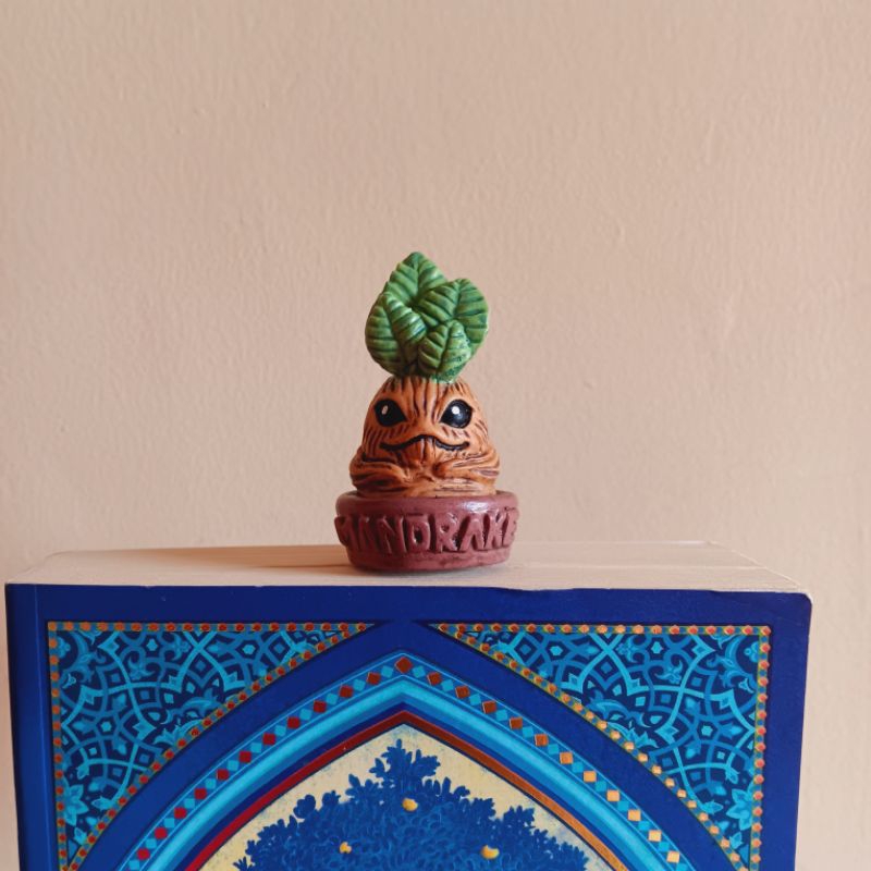 

pembatas buku resin figurine jumbo mandrake harry potter