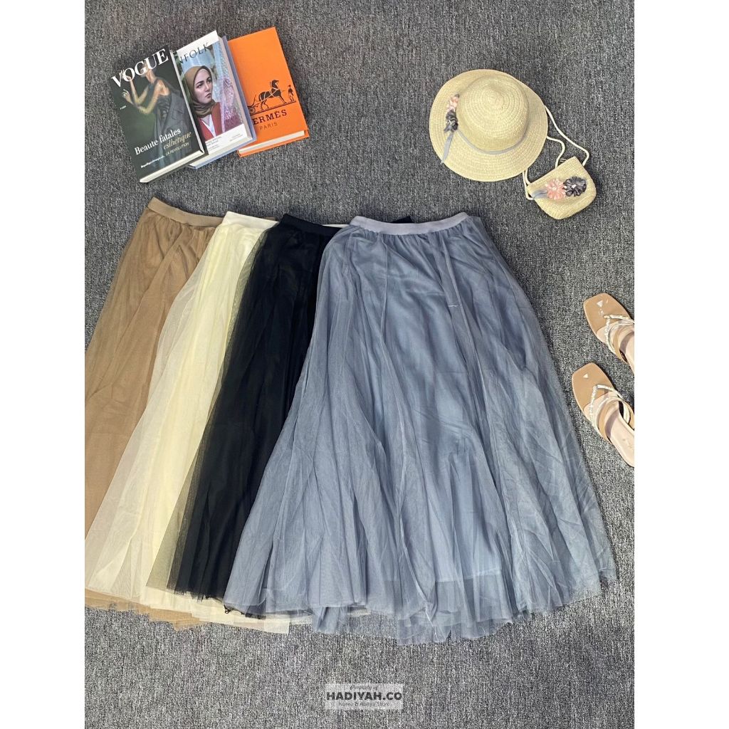 TUTU PREMIUM, ROK TUTU PANJANG, ROK TUTU 3 LAYER, TUTU KONDANGAN BY HADIYAH.CO