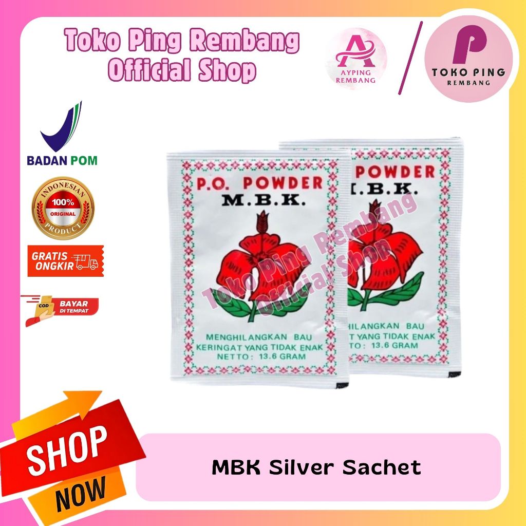 MBK Silver Sachet ( Bedak MBK)