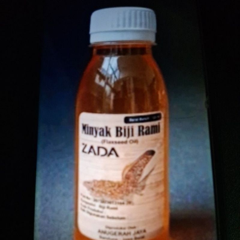 

Minyak biji rami (flaxseed oil)