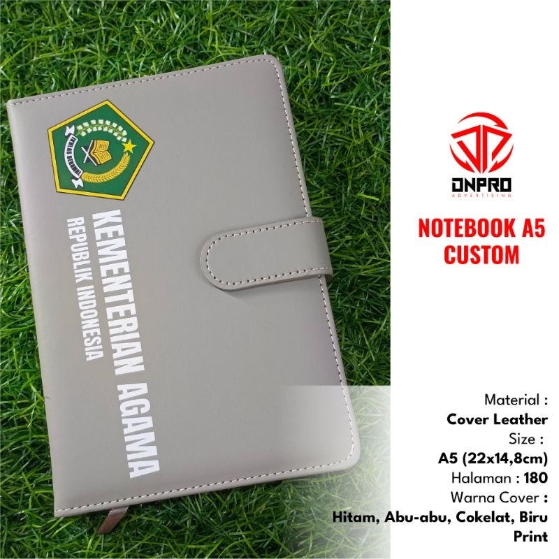 

Notebook A5 Magnet Belt Custom Free Desain