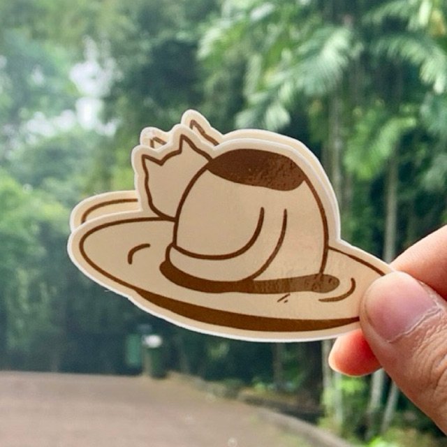 

Sticker Vinyl - Purrrin Belakang