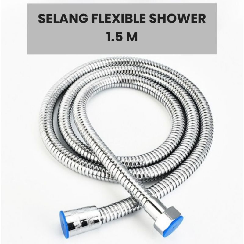 Selang Flexible Shower 1.5M / Selang Shower Kamar Mandi