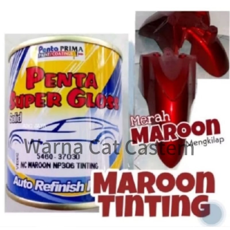 Cat Penta Super Gloss Marron NP306 Tingting 5460-37030 Merah Maron