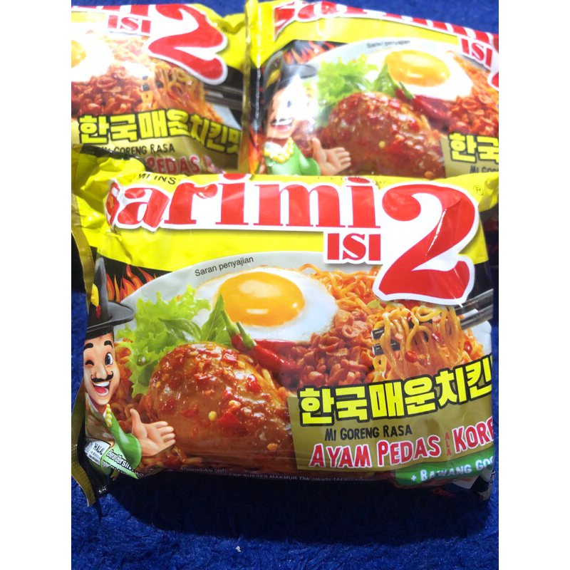 

SARIMI GORENG AYAM PEDAS KOREA ISI DUA