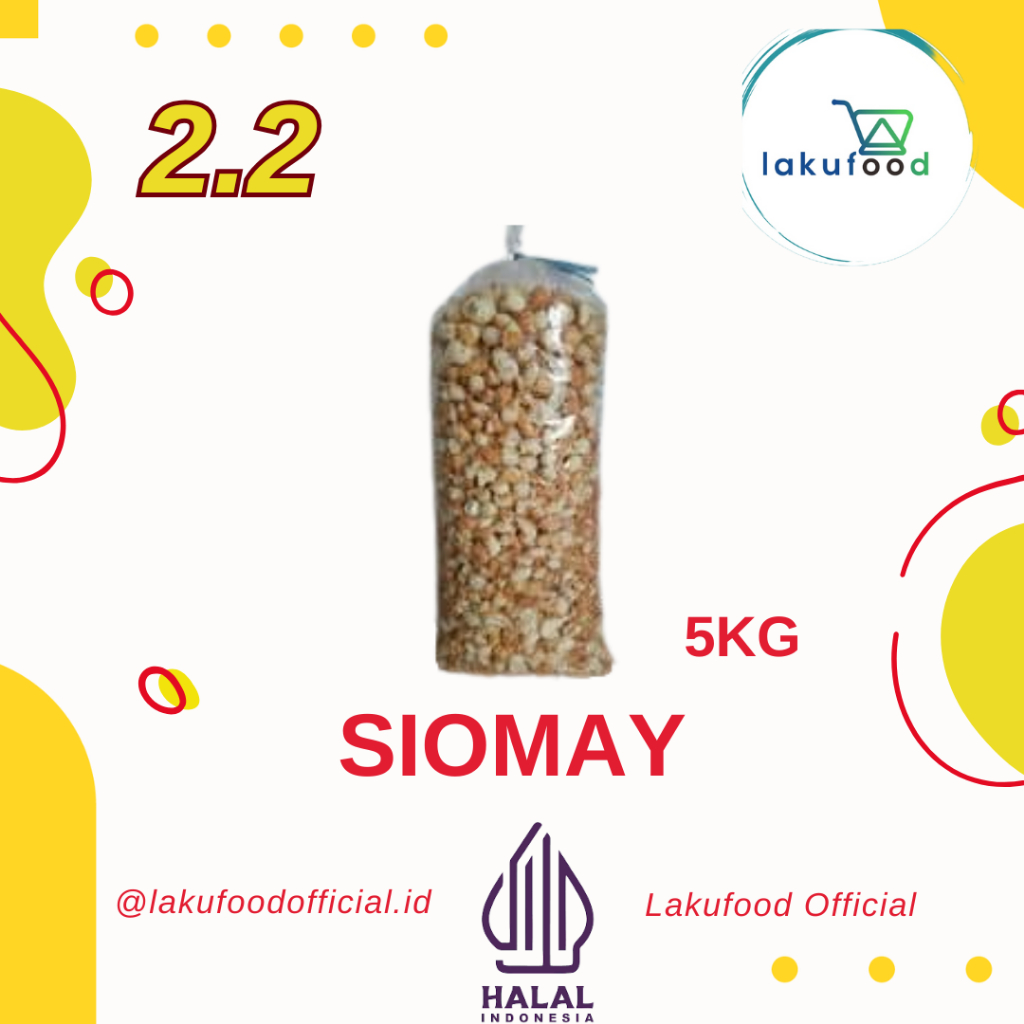 

SIOMAY MINI 1BAL 5KG SIOMAY KERING MINI 5KG LAKUFOOD