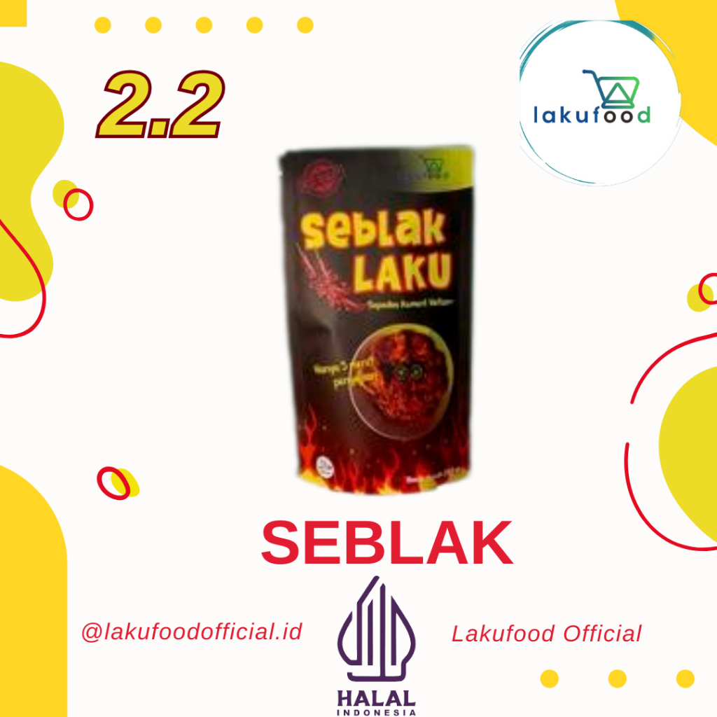

Seblak Lakufood 150gr variant lengkap