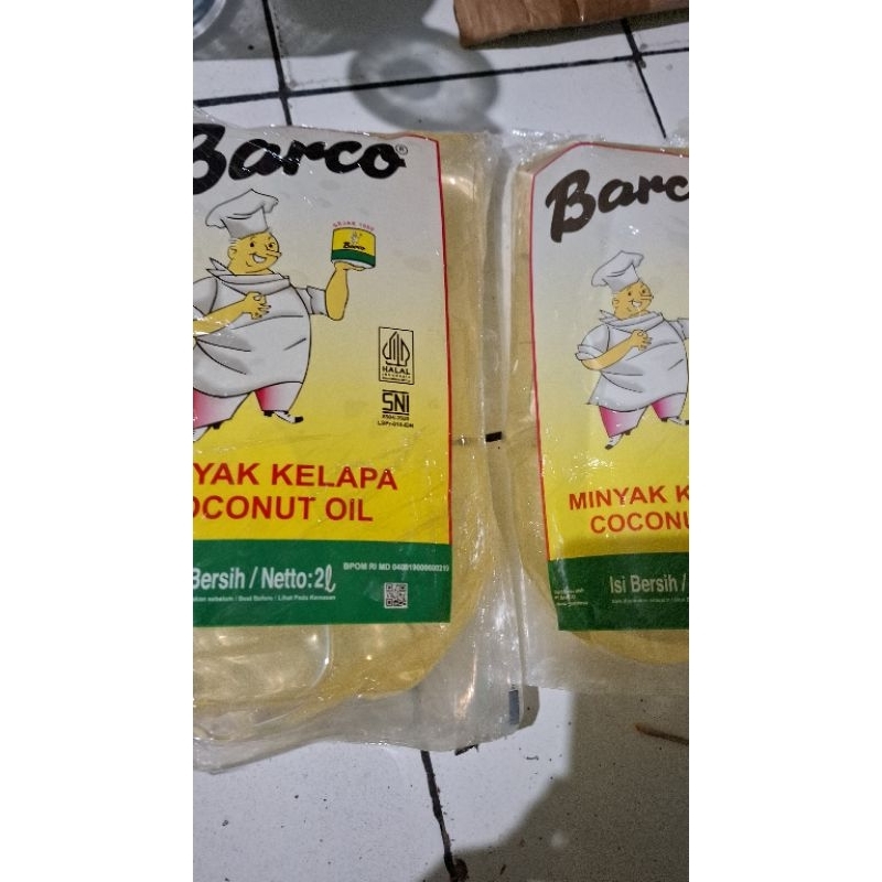 

BARCO minyak Kelapa kemasan 2 Liter