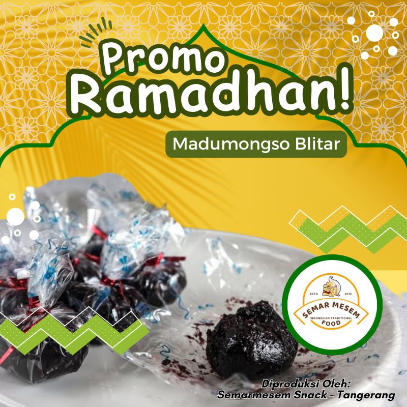 

60 pcs / Madumongso Cemilan Khas Jawa / Manis Legit / Awet