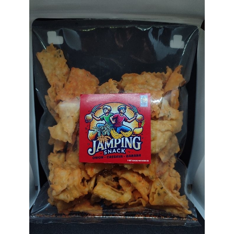 

KERIPIK BAWANG RASA BALADO KEMASAN 250GRAM