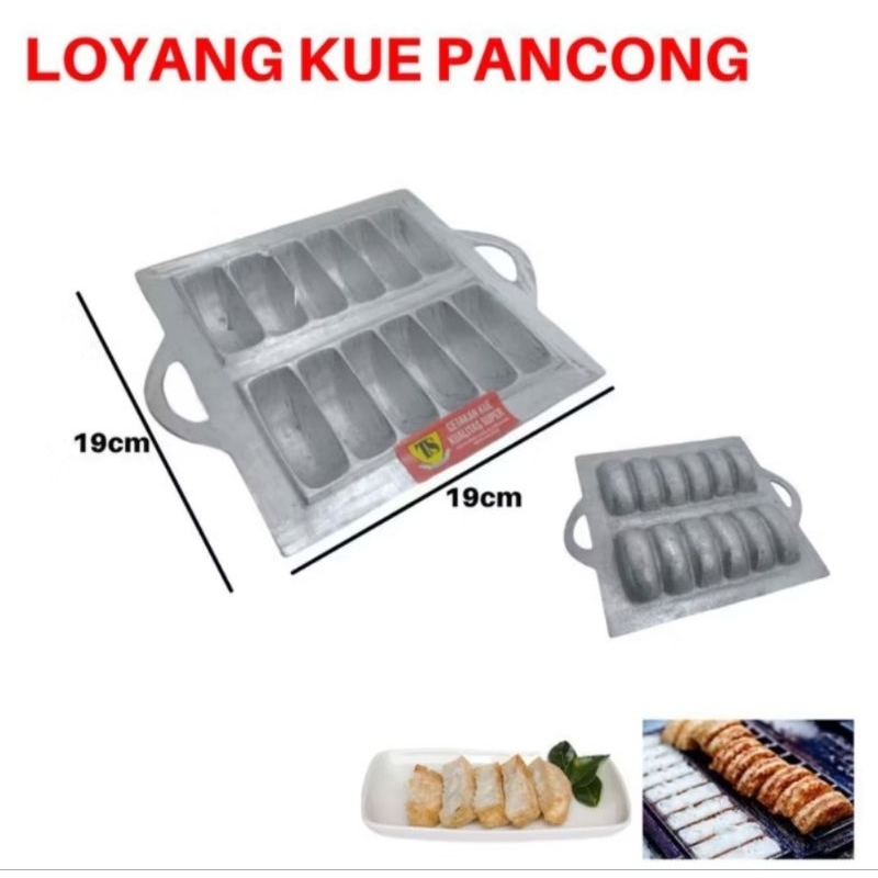 Loyang Kue Pancong Cetakkan Kue Pancong Pukis Rangi 12 Lubang BATAM