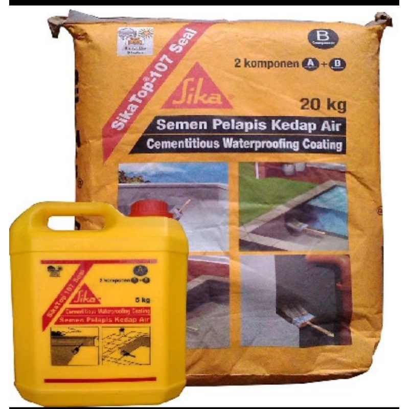 Semen Mortar Sika Top107 seal (20kg+5kg)