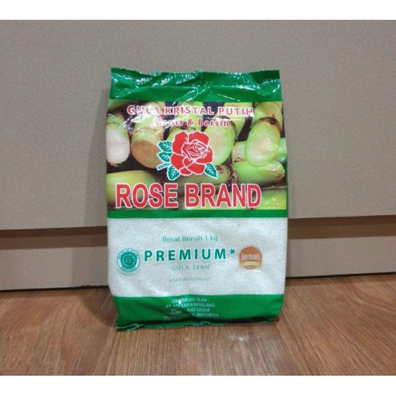 

Gula Pasir Rose Brand hijau Kemasan 1 KG Premium