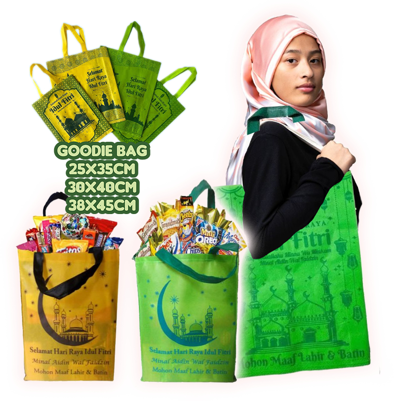 

Tas Goodie Bag Lebaran 1 Lusin Ukuran Varian