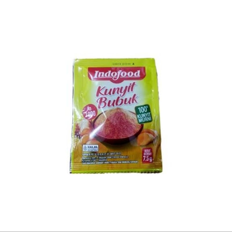 

INDOFOOD KUNYIT BUBUK PCS 7.5 GR 389012