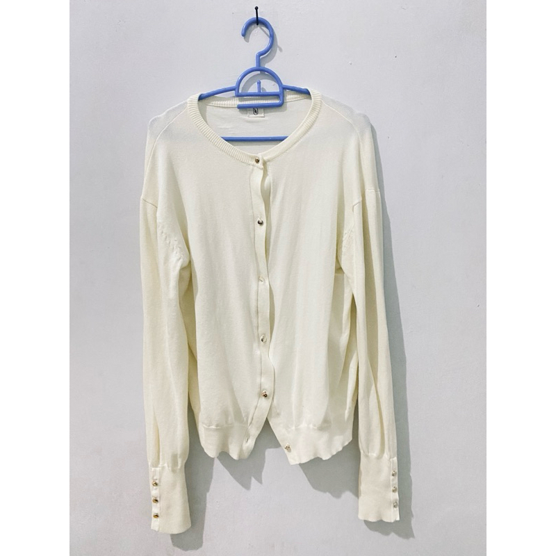 Preloved Cardigan Broken White