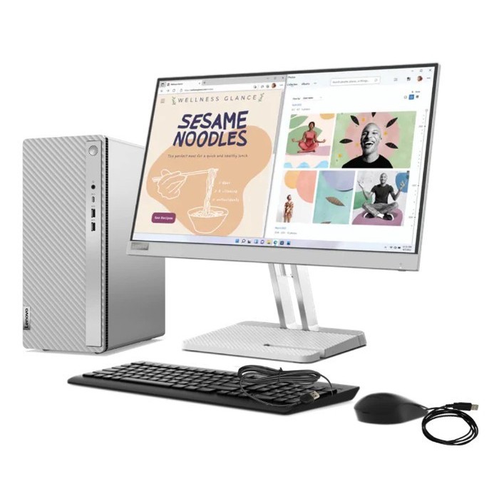 PC LENOVO IdeaCentre Tower 14IRR9 i7-14700 SSD Intel UHD Graphics 770 Windows 11 Pro + OHS 2021 + Mo