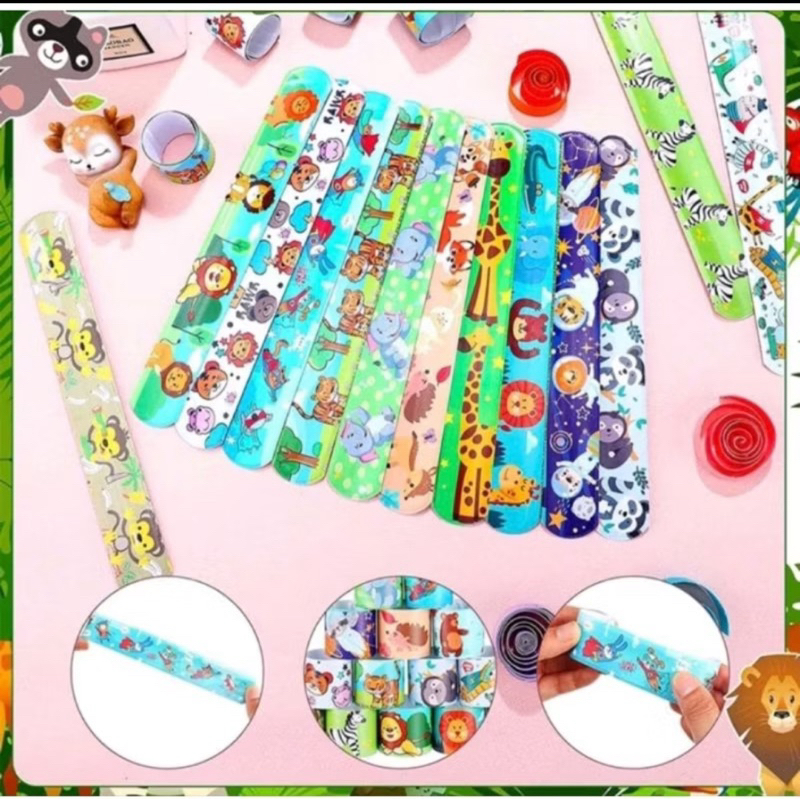 

50pc Penggaris Gelang Karakter Penggaris Elastis