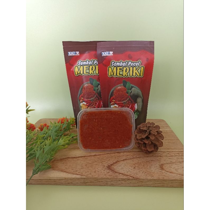 

sambal pecel kediri kemasan pouch
