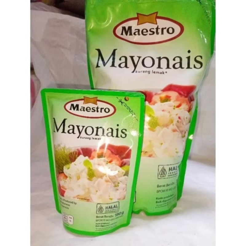 

Mayonais Maestro 180g & 1000g