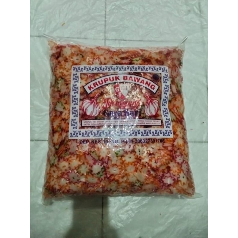 

Kerupuk Bawang Bintang 5kg
