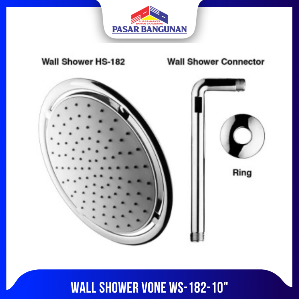WALL SHOWER VONE WS-182-10"