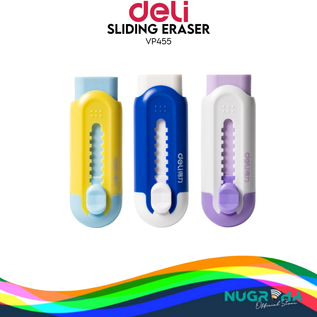 

DELI PENGHAPUS MEKANIK SLIDE LENTUR BERSIH VP455