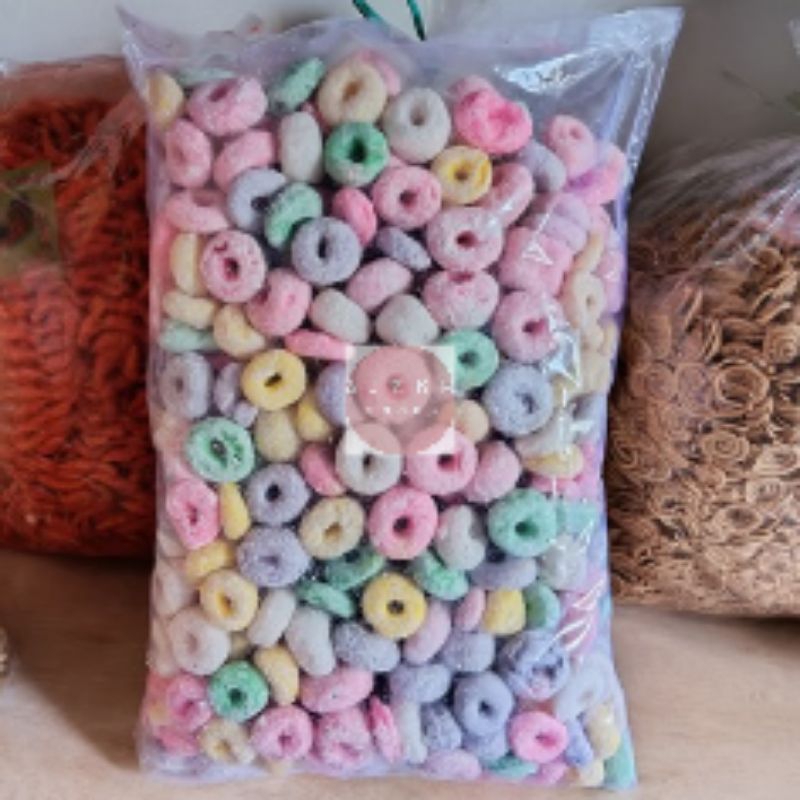 

GETAS MANIS Bentuk Donat, Lonjong 1Ball Berat 1.6kg -AJZKHSNACK-