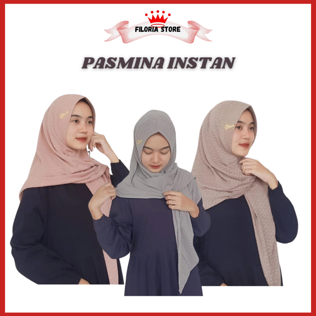 FILORIA - Pasmina Instan Jilbab Instan Kekinian