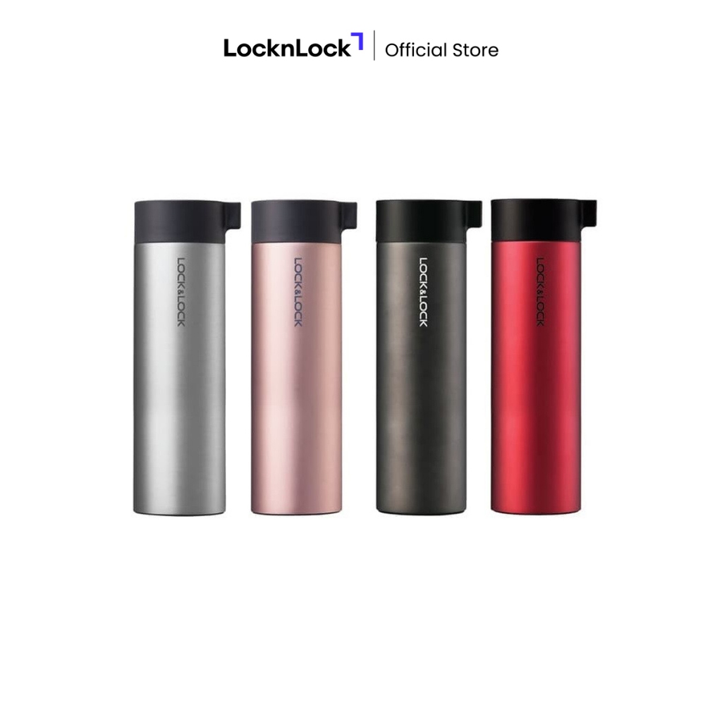 LocknLock - Termos Air Minum Knob Hot&Cool Tumbler 400ML - LHC4121