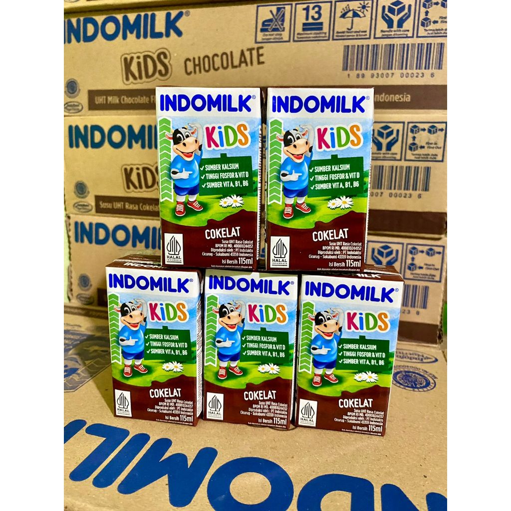 

SUSU UHT INDOMILK KIDS 1 DUS ISI 40PCS