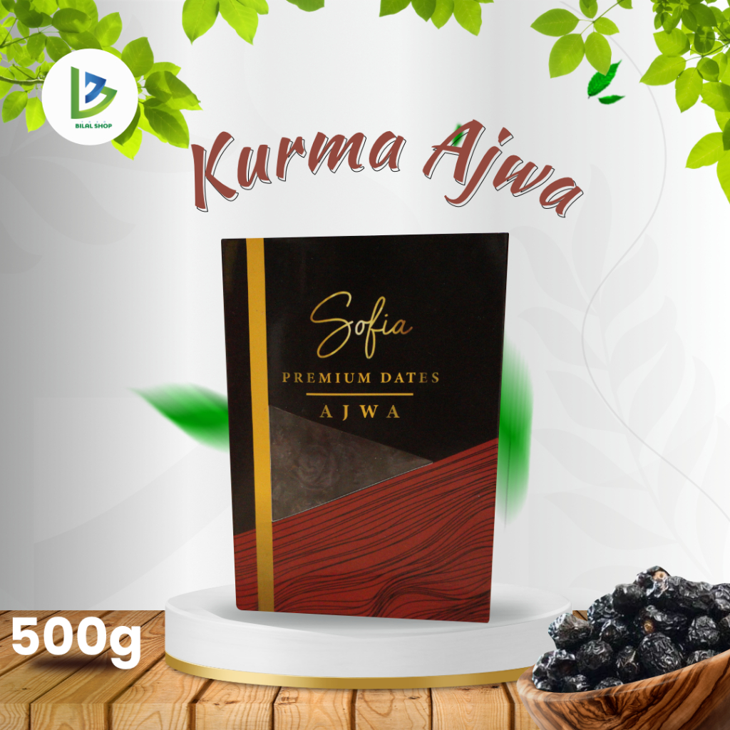 

Ajwa Sofia Premium Jumbo 500g - kurma ajwa jumbo 500g - ajwa jumbo